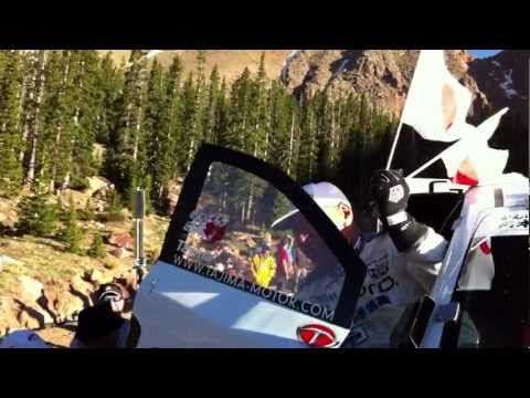 Pikes Peak PPIHC 2011 Monster Tajima Vlog vol.35 6/26/2011 - Monster is coming down the hill