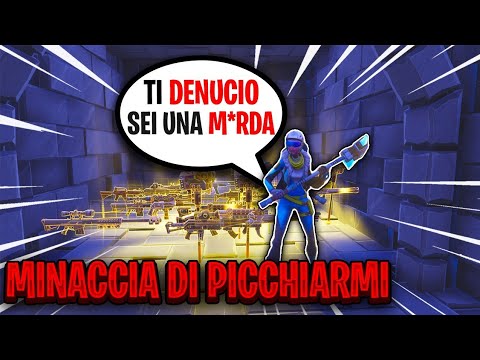 Barese minaccia di DENUNCIARMI E DI PICCHIARMI perché gli truffo le armi - {SALVA IL MONDO}