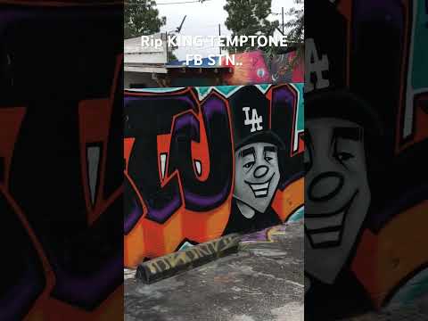 TEMPT ONE TRIBUTE BY POET SOTEK GESAH LOS ANGELES GRAFFITI