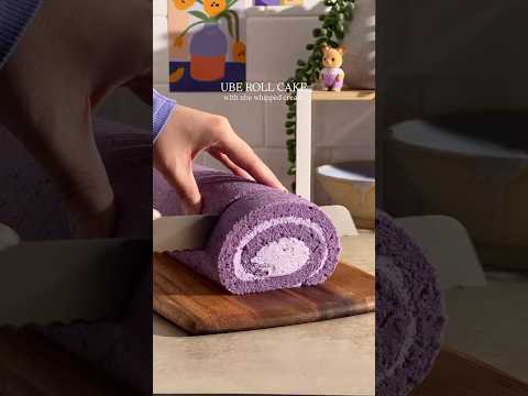 making the ube cake from steven universe 💜 #baking