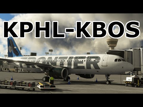 FENIX A320 - Philly to Boston - Ultra Graphics - LET'S BUTTER THE BREAD!