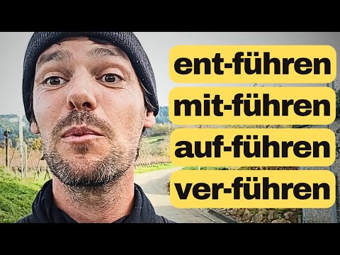 Wie FÜHRST du dich AUF?! | 4 Verben mit -führen | Deutsch B1/B2