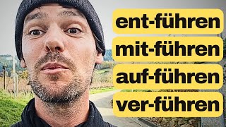 Wie FÜHRST du dich AUF?! | 4 Verben mit -führen | Deutsch B1/B2