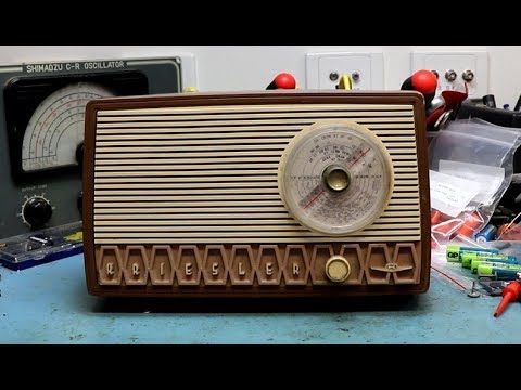 Kriesler 11-99 valve radio repair