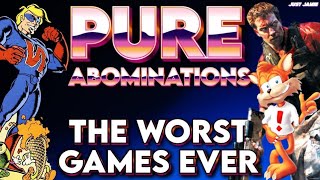 Pure Abominations - The Worst Games Ever Made #badgames #retrogaming #retrogames
