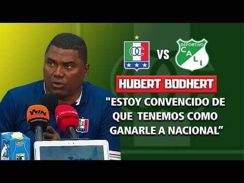 Hubert Bodhert tras el empate 2-2 de Once Caldas ante Atlético Nacional - Final Copa Águila 2018