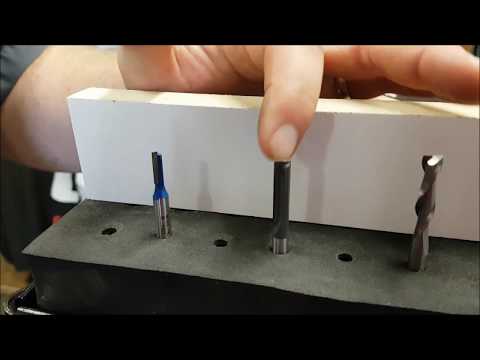 EthAnswers Up Spiral vs. Down Spiral & Single Flute vs. Two Flute Router Bits