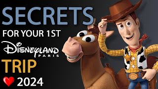 SECRETS for your FIRST Disneyland Paris trip 2024!