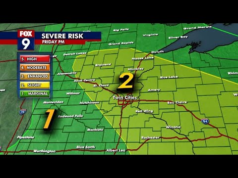 Minnesota weather live radar: Storms possible Friday