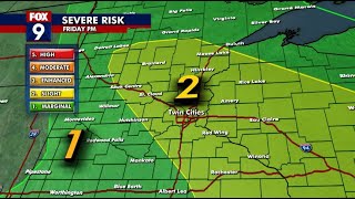 Minnesota weather live radar: Storms possible Friday