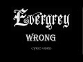 Evergrey - Wrong - 2011 - Lyric Video