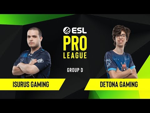 CS:GO - Detona Gaming vs. Isurus Gaming [Dust2] Map 2 - Group D - ESL NA Pro League Season 10