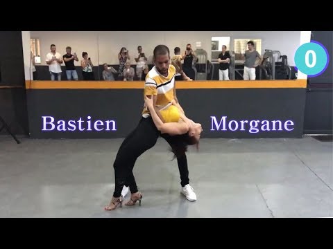 126. How to Dance Bachata 1-0 Bastien et Morgane 2019 sensual bachata basic steps patterns