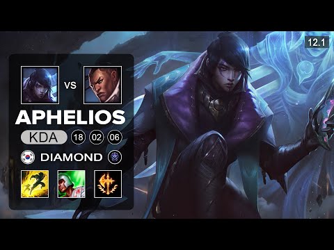 Gen G Ruler Aphelios ADC vs Lucian - KR Diamond - Season 12 Patch 12.1