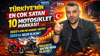 Türkiyenin En Çok Satan 10  Motosiklet Markası! 2026'da Neler Olacak?