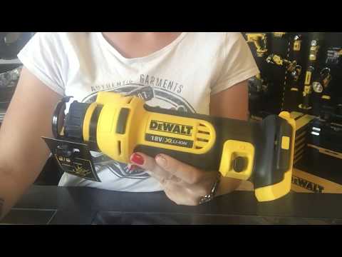 DeWALT DCS551- DeWALT rotary drywall cutter - DeWALT gipskarton schneiden