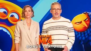 Can Steve Carell & Kristen Wiig Understand Minion Language?