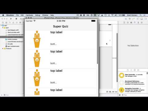 Learn To Build Your First Professional iOS App Table View in iOS