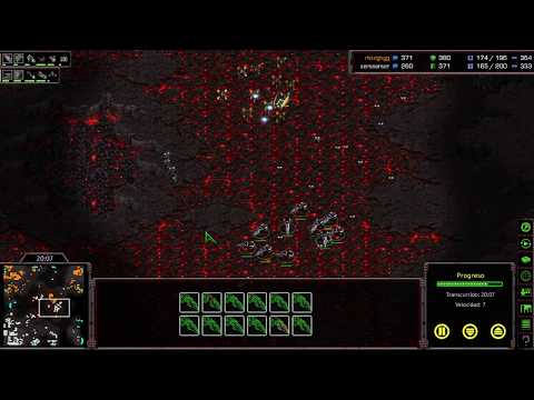 Flash (T) vs Free (P) en Ground Zero 1.2 - StarCraft BroodWar REMASTERED