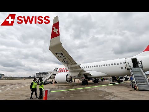 YouTube thumbnail for SWISS Airbus A220-100