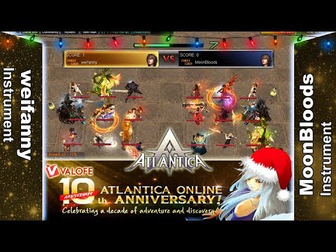 Titan 24/12/2017 AM - weifanny vs MoonBloods - Atlantica Online