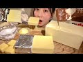 ASMR Butter Mukbang Eating Sounds English Subtitles