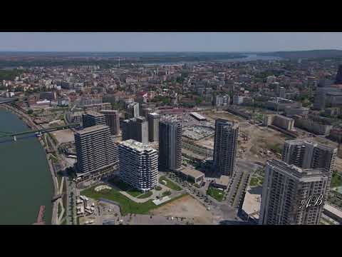 360° pogled sa vrha Kule Beograd
