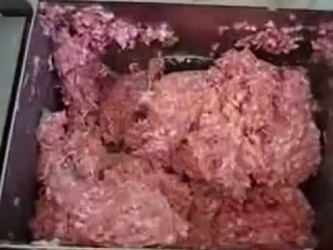 демонстрация работы фаршемешалки