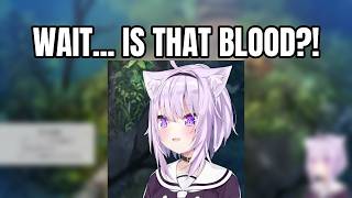 Okayu Chases a Chicken and Falls Into a Bloody Mystery Hole (Farm Sim Horror) | Nekomata Okayu