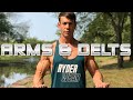 Worlds Prep Home Arms & Delts 5 Weeks Out