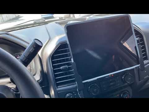 iPad Pro 12.9 dash install f150 2019