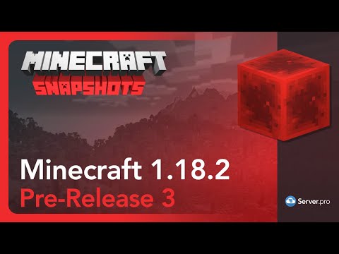 Minecraft 1.18.2 Pre-Release 3 - Server.pro