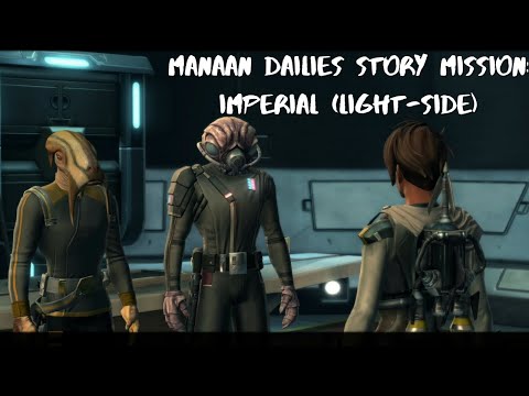 SWTOR Manaan Dailies Story: "Veiled Threats" Cutscenes (Imperial Light Side)
