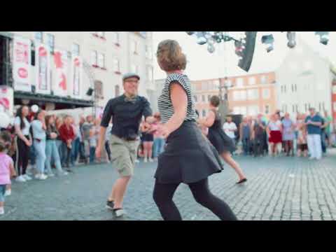 Lindy Hop Flashmob @ Augsburger Sommernächte 2017
