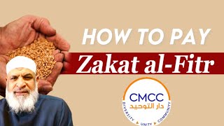 How to pay Zakat Al Fitr  Sh. Karim AbuZaid