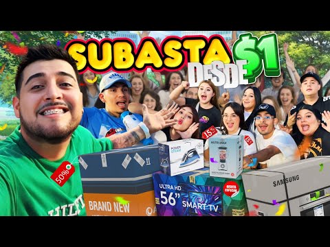 The biggest street auction in Culiacán: a TV for 1 peso