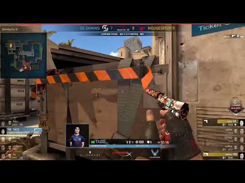TACO clutch 1v2 vs mosesports | Eleague Major 2018