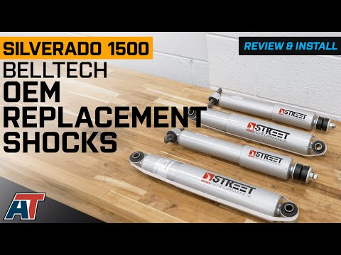 1999-2006 Silverado 1500 Belltech Street Performance OEM Stock Replacement Shocks Review & Install