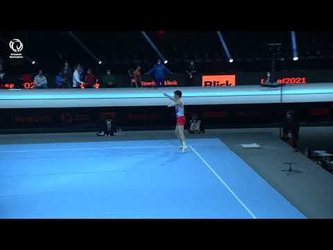 Kirill PROKOPEV (RUS) - 2021 Artistic Europeans - Qualification floor
