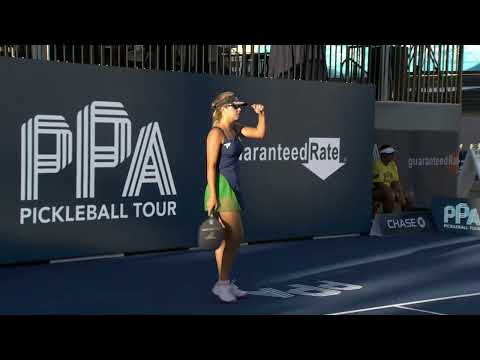 Guaranteed Rate Vegas Championships- Womens Singles Semi Final- A Waters Vs. I. Tereschenko