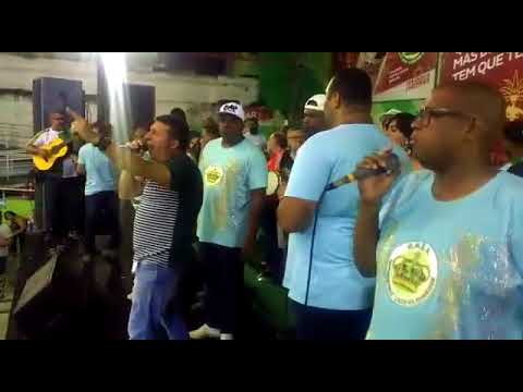 Arrancada do samba da Imperatriz para o Carnaval 2018 no ensaio técnico de quadra.