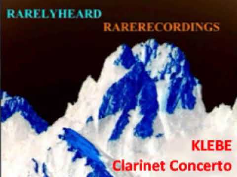 Giselher Klebe Clarinet Concerto