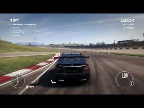 GRID 2 PC Multiplayer Gameplay: Tier 3 Fully Upgraded Mercedes-Benz C63 AMG