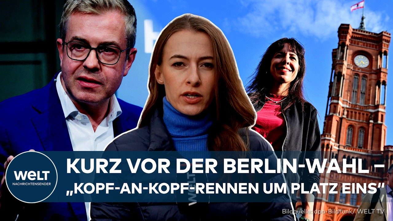 WAHL-ENDSPURT: Kopf-an-Kopf-Rennen in Berlin – Schwesig startet Aufholjagd gegen die AfD in Schwerin