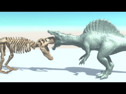 SKELETON TREX vs EVERY _JEB UNIT - Animal Revolt Battle Simulator