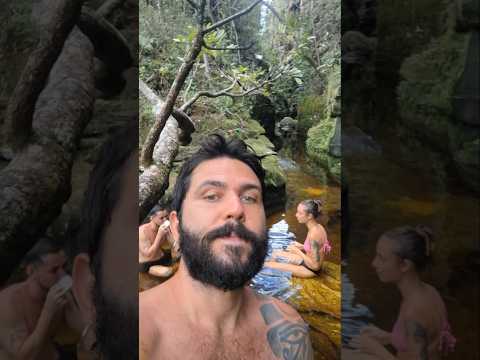 Recompensa final de trilha na Cidade de Pedra.