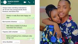 HOW THE BREAKUP BETWEEN THEE_PLUTOS BRO GODDY HUNCH &amp; ARIANE STARTED||TEXTS LEAK.