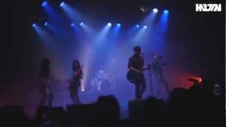Video thumbnail of "Hujan - Mencintaimu LIVE at Grenoble, France"