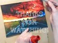 Stranger Things 2 Acrylic On Canvas Speedpaint