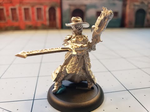 Privateer Press: Glyn Cormier, the Illuminated One unboxed and built!